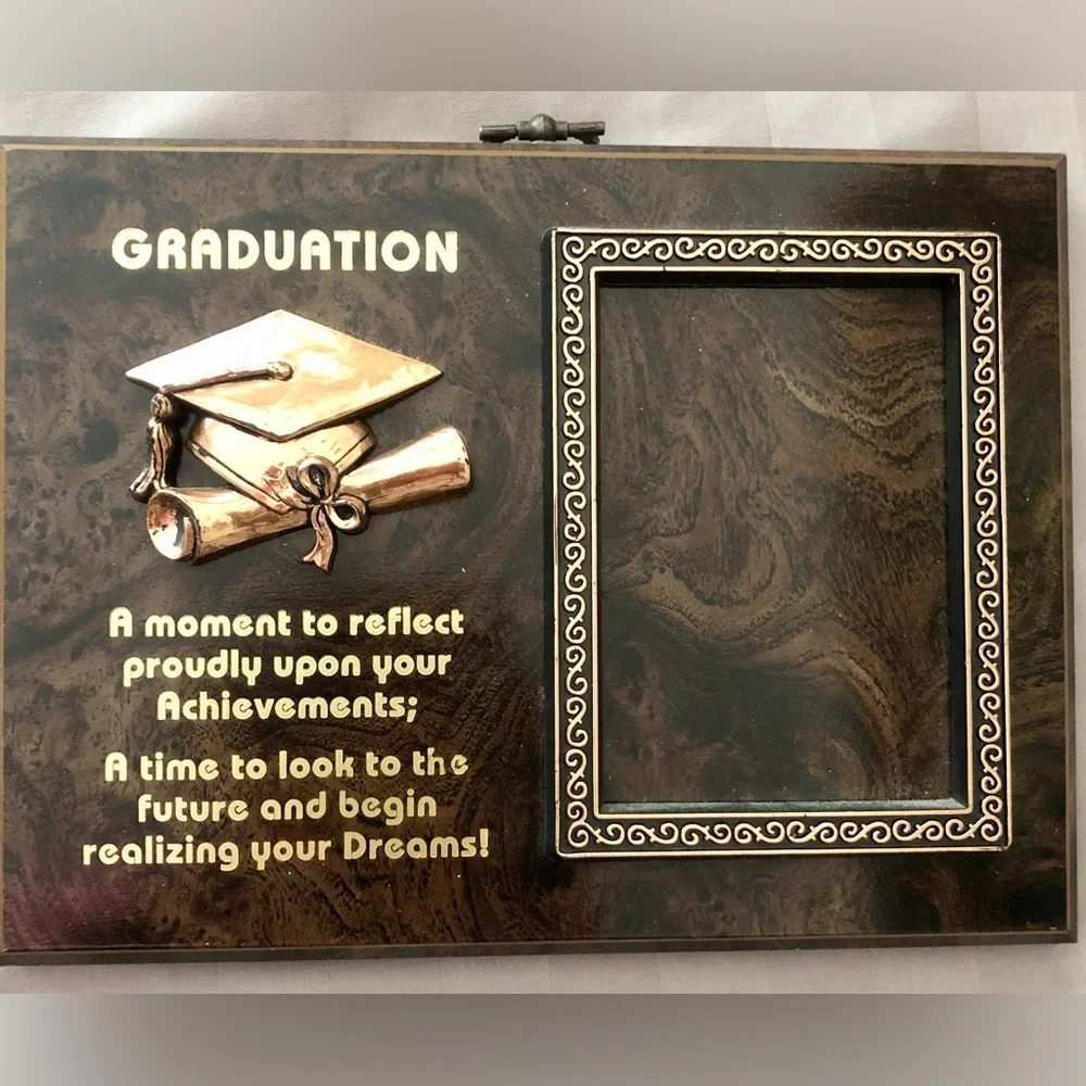 Graduation Hanging picture frame. 8” x 6”